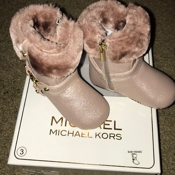 Michael Kors baby booties